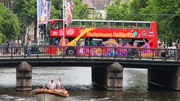  Hop on hop off bus et le bateau CitySightseeing Amsterdam 