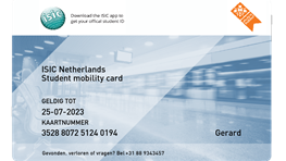  Carte de mobilité ISIC pour les transports en commun aux Pays-Bas 